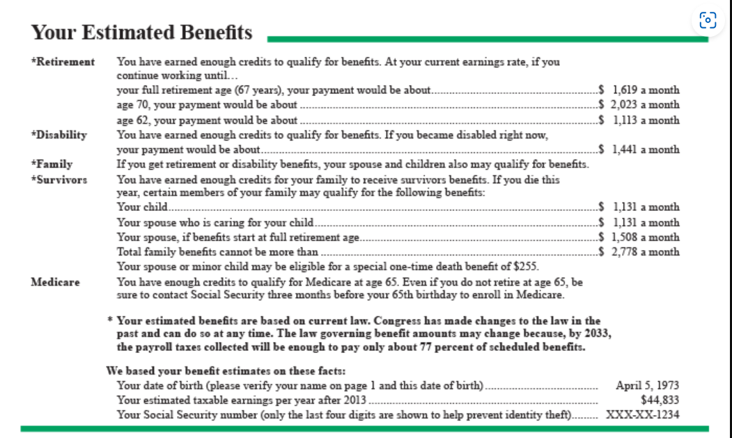 SS Benefits Fairness Act