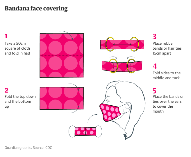 bandana face covering Guardian