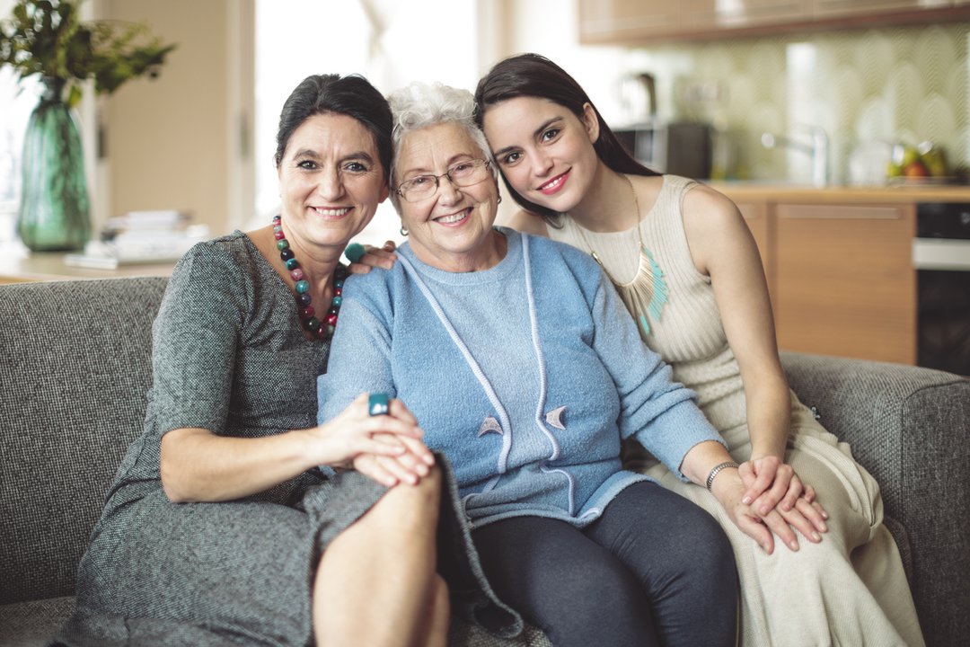 3 generations of women