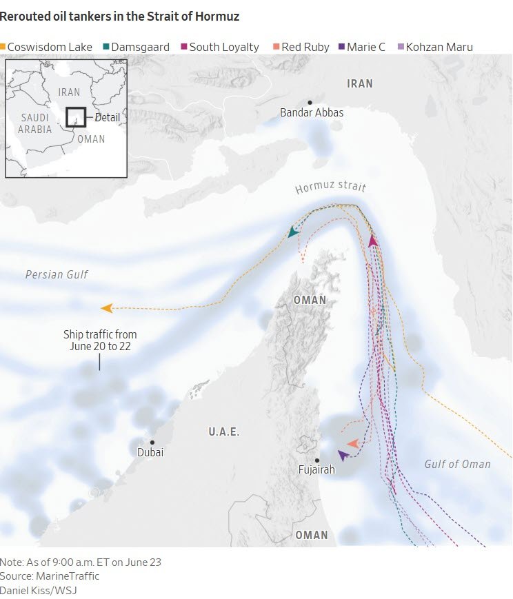 rerouted oil tankers_WSJ